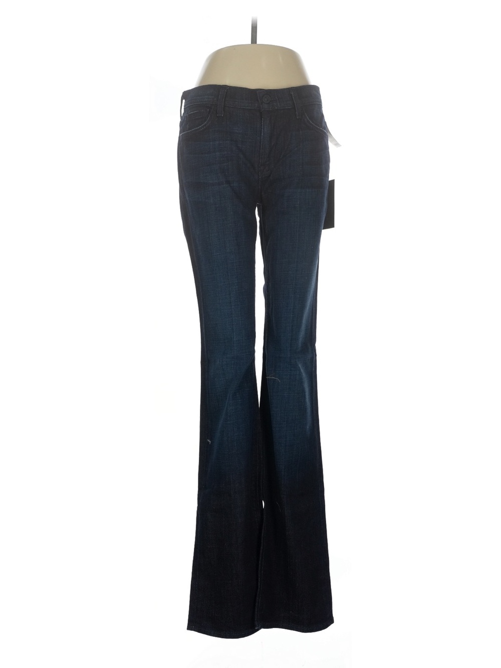 7 For All Mankind Bootcut Jeans Sz 29 Dark Wash Mid Rise